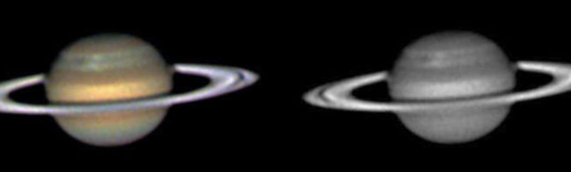 Saturno 2 BW Seeing 4-5/10