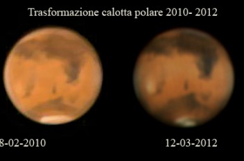 Trasformazione calotta polare 2010 2012