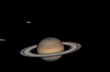 Saturno con Satelliti 10 05 2012 h 21 45 UT