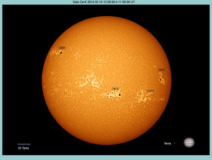 Sole Ca-K 14-03-14 12-00-06 h11 00 06 UT