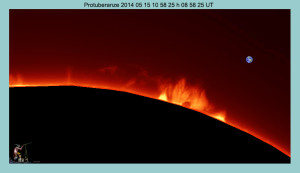 Sole Protuberanze  14-05-15 10-58-25 h 08 58 25 UT