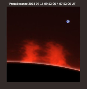 Protuberanze 15_07_2014 09_52_00 h 07 52 00 UT