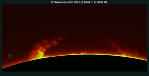 Protuberanze  22_07_2014 12_10_02 h 10 10 02 UT