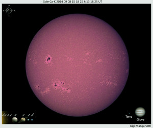 Sole Ca-K  DBK31  14-09-08 15-18-25 h 13 18 25 Ut