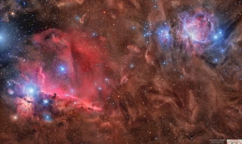 Nebulosa Testa di cavallo  e dintorni Maurizio Cabibbo