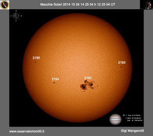 Macchie Solari  14-10-24 14-25-04 h 12 25 04 UT