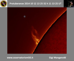 Protuberanze  14-10-12 13-25-32 h 11 25 32 UT