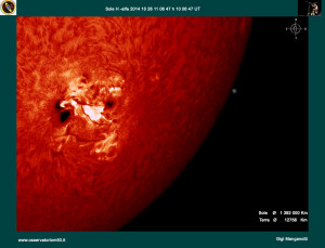 Sole H-alfa14-10-26 11-06-47 h 10 06 47 UT