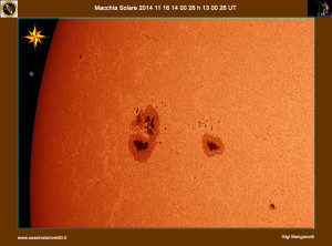 Maccchia solare  14-11-16 14-00-26 h 13 00 26 UT