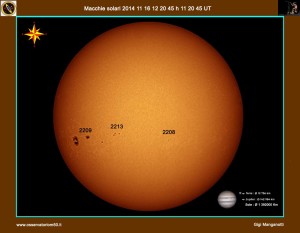 Macchie solari 14-11-16 12-20-45 h 11 20 45 UT