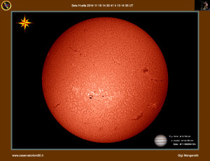 Sole H-alfa  14-11-19 14-35-41 h 13 35 41 UT