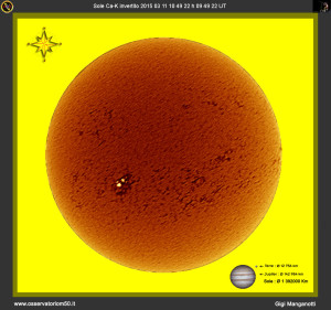 Sole Ca-K invertito 15-03-11 10-49-22 h 09 49 22 UT