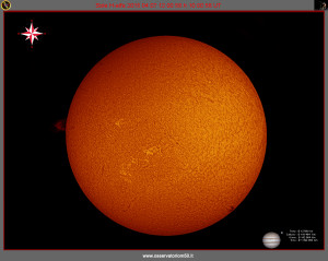 Sole H-alfa 15-04-07 12-00-58 h 10 00 58 UT