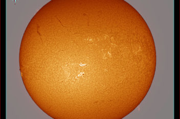 #Sole H-alfa 2015 06 11 11 45 05 h 09 45 05 UT