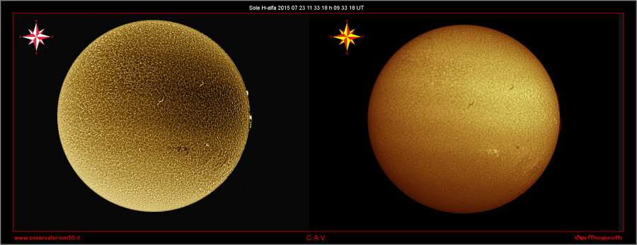 Sole H-alfa 2015 07 23 11 33 18 h 09 33 18 UT