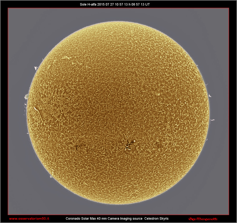 Sole H-alfa invertito  15-07-27 10-57-13 h 08 57 13 UT