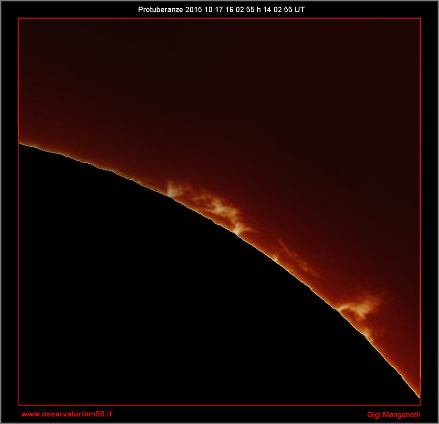 Protuberanze 15-10-17 16-02-55 h 14 02 55 UT