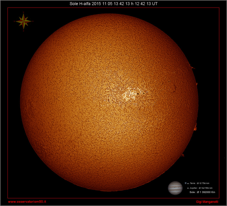 Sole H-alfa  15-11-05 13-42-13 h 12 42 13 UT