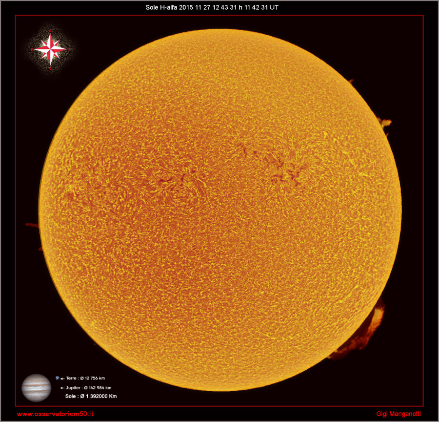 Sole H-alfa 2015 11 27 12 43 31 h 11 43 31 UT