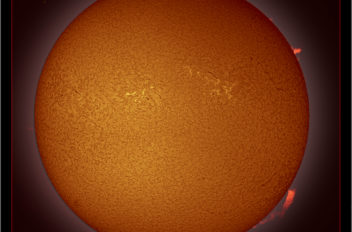 #Sole H-alfa 2015 11 27 12 36 16 h 11 36 16 UT