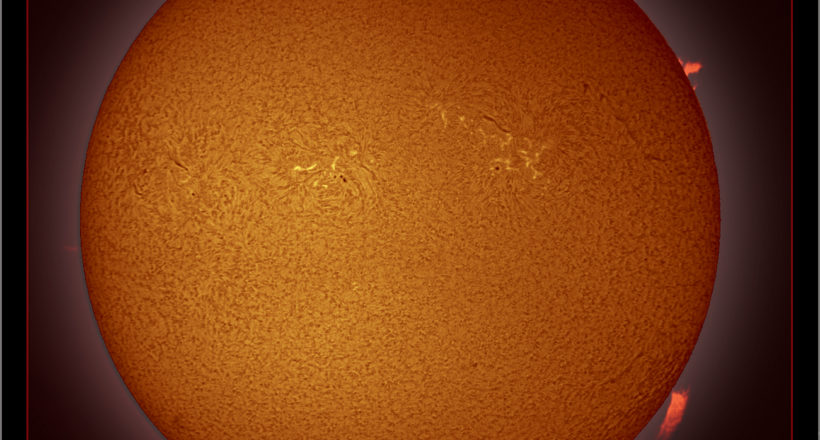 #Sole H-alfa 2015 11 27 12 36 16 h 11 36 16 UT