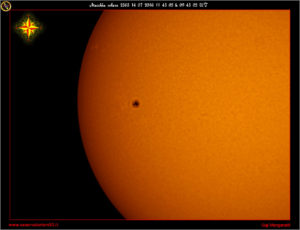 Macchia solare 16-07-14 11-45-03 h 09 45 03 UT