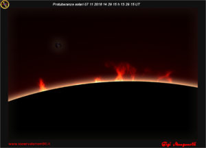 Protuberanze solari 16-11-07 14-29-15 h 13 29 15 UT